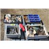 Image 1 : Pallet misc. bolts & washers in steel trays and misc.