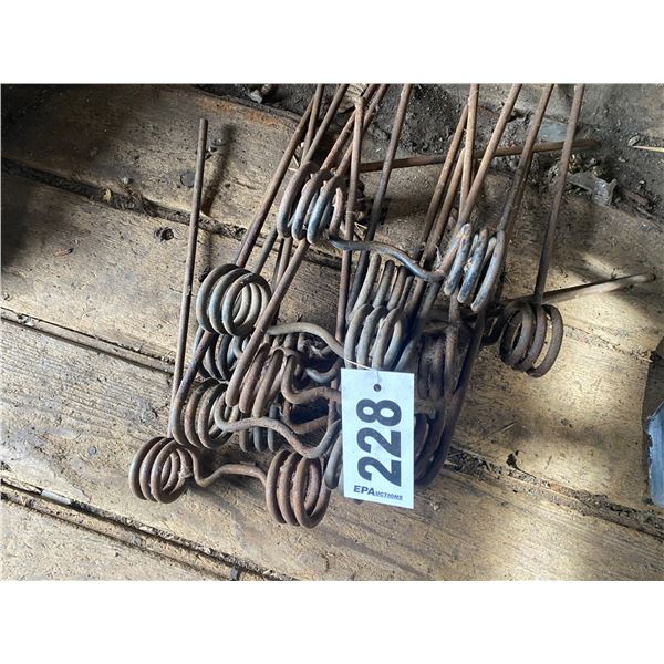 Harrow teeth for mounted harrows on cultivator & westfield auger parts