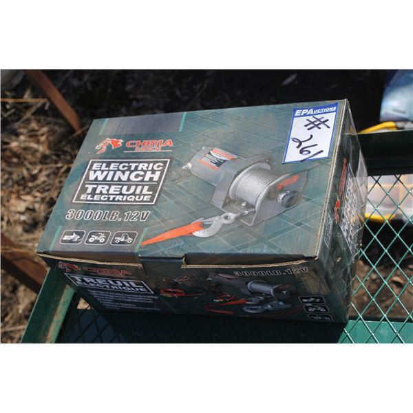 Elec. Winch 3000 lb (new)