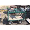 Image 1 : Green cart on wheels