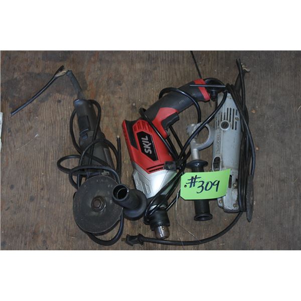 2- Elec. Grinders & drill