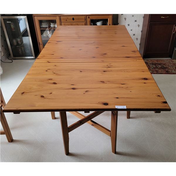 Folding Wood Table