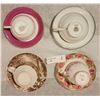 Image 3 : An Assortment Of Four Gorgeous Tea Cups With Matching Saucers