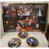 Image 1 : An Assortment Of Star Trek: TNG Collector Plates( Based On Famous Episodes) And A Large TNG Puzzle