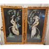 Image 1 : Two Gorgeous Feathercraft Pictures Of Birds In Wooden Frames