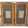 Image 2 : Two Gorgeous Feathercraft Pictures Of Birds In Wooden Frames