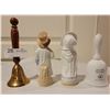 Image 2 : A Pair of Grandparent-Themed Ornaments And A Pair Of Charming Hand Bells