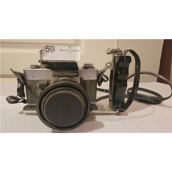 A Exakta RTL 1000 Camera, Comes With Lense