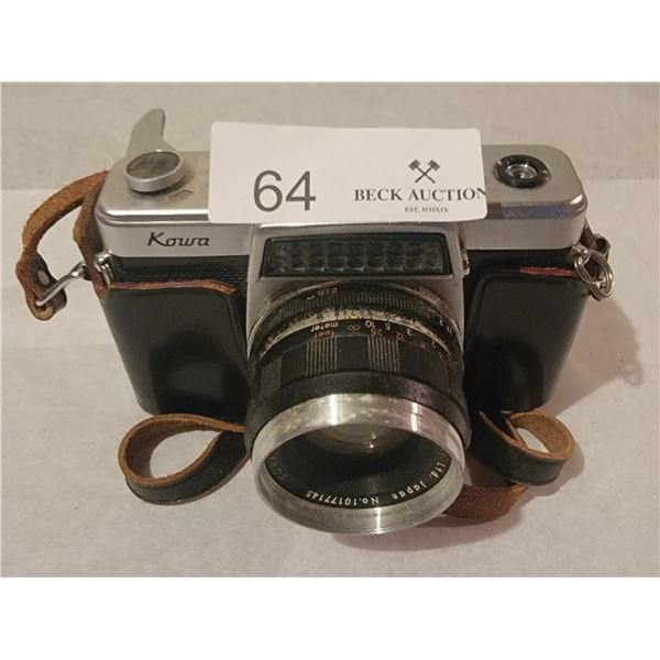 A Vintage Kowa Camera, Complete with Lens