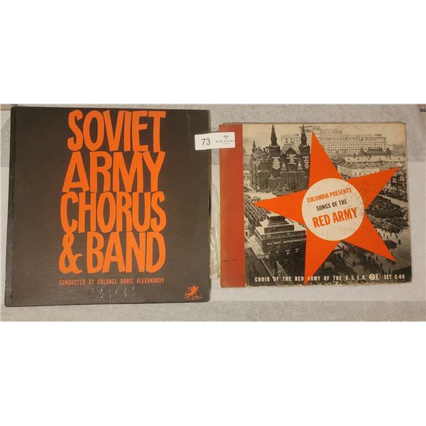 Soviet Army Chorus & Band-Vinyl and Columbia Presents: Songs of the Red Army-Vinyl