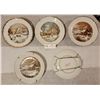 Image 2 : A Elegant Collection Of 5 Decorative Plates By Currier & Ives(American Frontier)