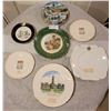 Image 1 : A Large Assortment Of Decorative Plates Themed Around Well Known Locations In Both England/Canada