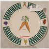 Image 5 : The Big Bunny/Mousy Lot (Porcelain Ornaments), with Carrot-Themed Plate