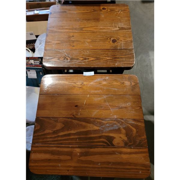 A Pair Of Charming Accent Side Tables