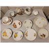 Image 2 : A Large Assortment Of China(Cups, Plates, Bowls, ToothBrush Holder etc)