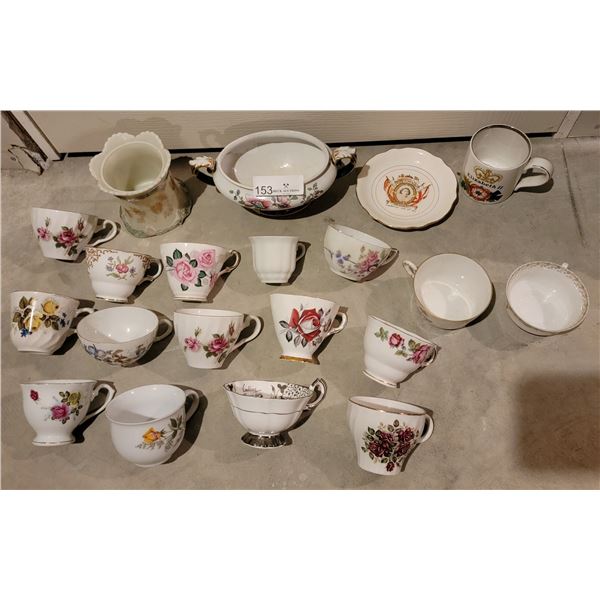 A Glorious Assortment Of Tea Cups (China)