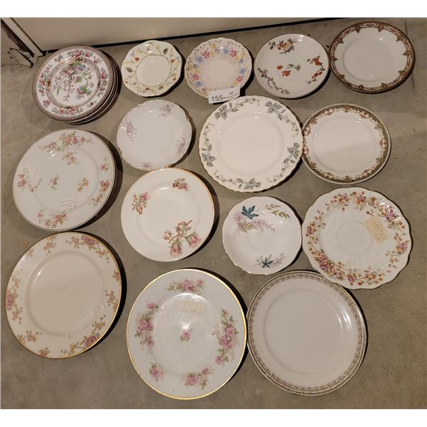 A Stupendous Array Of Assorted Plates/Saucers