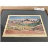Image 2 : Geraldine E. Cross "On Wonder Pass" - Framed Print