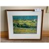 Image 1 : Vincent Van Gogh "La Crau" - Framed Print
