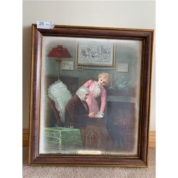 "An Old Scots Grey" (One of the Survivors) - Framed British Print