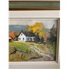 Image 5 : Douglas Elliot, O.J.P. "Caledon Homestead" - Original Oil Painting by  29" x 21"