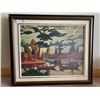 Image 1 : J.E.H. MacDonald (1922) "Mist Fantasy" - Framed Print (26.25" x 22.25")