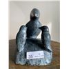 Image 1 : Svend A. Jensen (1997) Stone Carving of Birds (9" Tall)