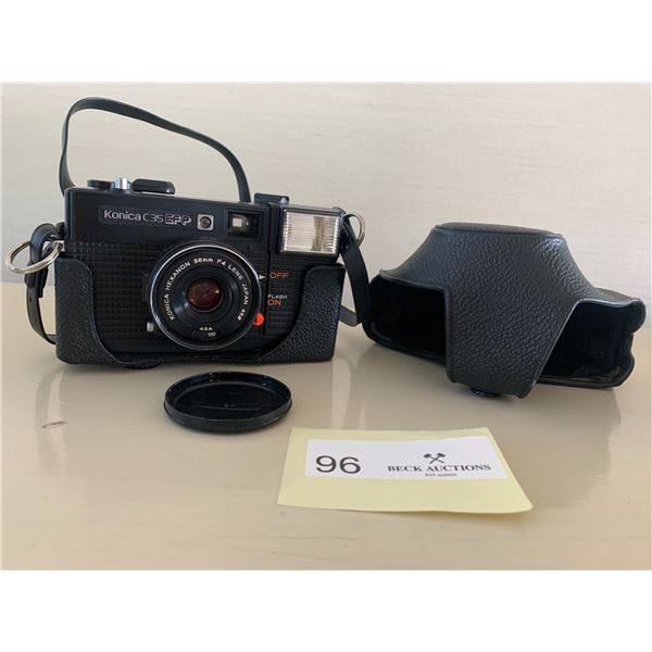Konica C35 EF P Vintage 35mm Film Camera