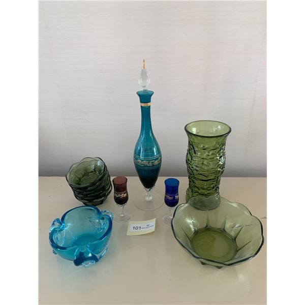 Assortment of Coloured Glass