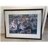 Image 1 : Auguste Renoir "Le Moulin De La Galette" by  - Framed Print 31" x 24.5"