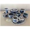 Image 1 : Assortment of Blue and White Pottery