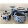 Image 6 : Assortment of Blue and White Pottery