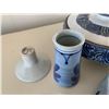 Image 7 : Assortment of Blue and White Pottery