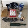 Image 1 : Assorted Home Decor Pieces - Includes Vases, Candeholders, German Pottery Art Dish, and More!