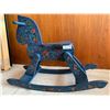 Image 2 : Beautiful Vintage Hand-Painted Rocking Horse