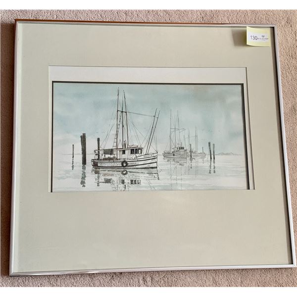 "Quiet Morning" - Original Framed Watercolour Painting by Kenneth Samuelson
