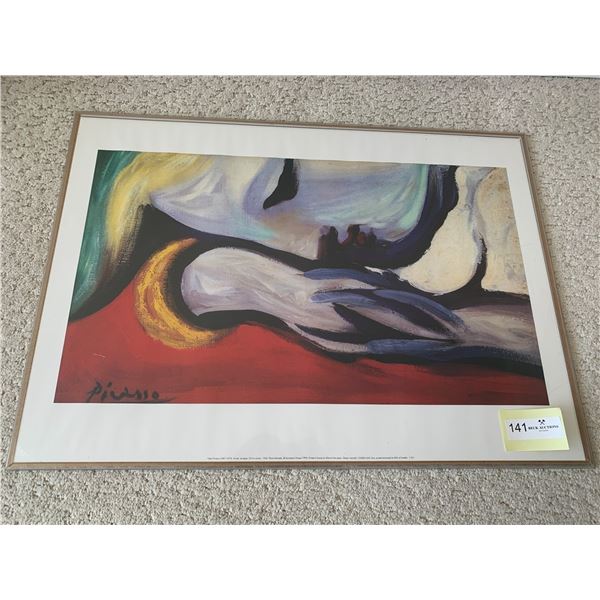 Pablo Picasso "Le Repos" Framed Print