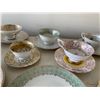 Image 6 : Assortment of China - Teacups, Saucers, and Dessert Plates (Includes Royal Albert, Paragon, & More!)