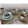 Image 7 : Assortment of China - Teacups, Saucers, and Dessert Plates (Includes Royal Albert, Paragon, & More!)