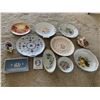 Image 1 : Collection of Decorative Porcelain - Ornate Plates, Wedgewood "Royal Wedding" Collector Dish, & More