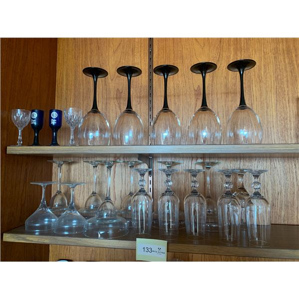 Collection of Stemware