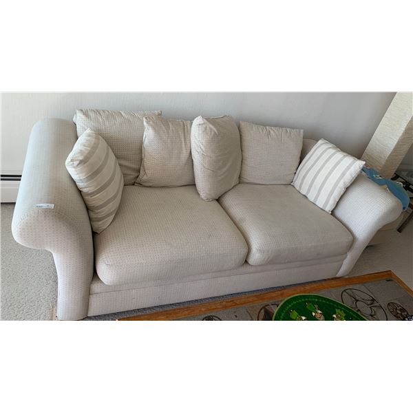 Upholstered Loveseat (See Description)
