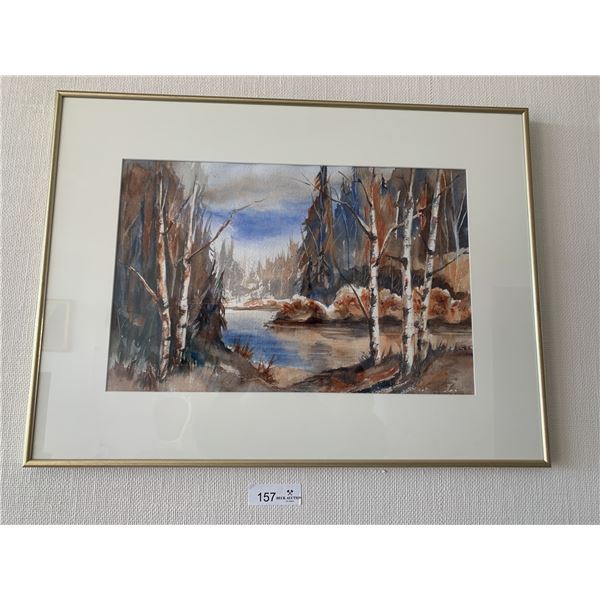 "Gentle Vibe" - Original Watercolour Painting By Mary Deeprose