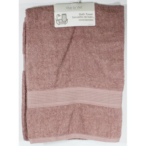 1 BATH TOWEL 27" X 52"