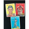 Image 1 : 1958 TOPPS BASEBALL TWO CARD LOT