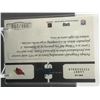 Image 2 : SIGNED 2005 ABSOLUTE HEROES LARRY FITZGERALD NO. AH-15 098/250