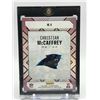 Image 2 : 2020 PANINI ILLUSIONS ACETATE CLEAR SHOTS CHRISTIAN MCCAFFREY