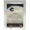 Image 2 : 2009-10 BE A PLAYER SIGNATURES MASON RAYMOND CANUCKS