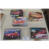 Image 1 : 5 Model Kits: '92 Camaro- Sealed, '85 Mustang- Sealed, Dragster Snowmobile- Sealed, '69 Cougar, '69 
