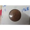 Image 2 : Canada 1968 1 Cent  Coin Off Struck 
